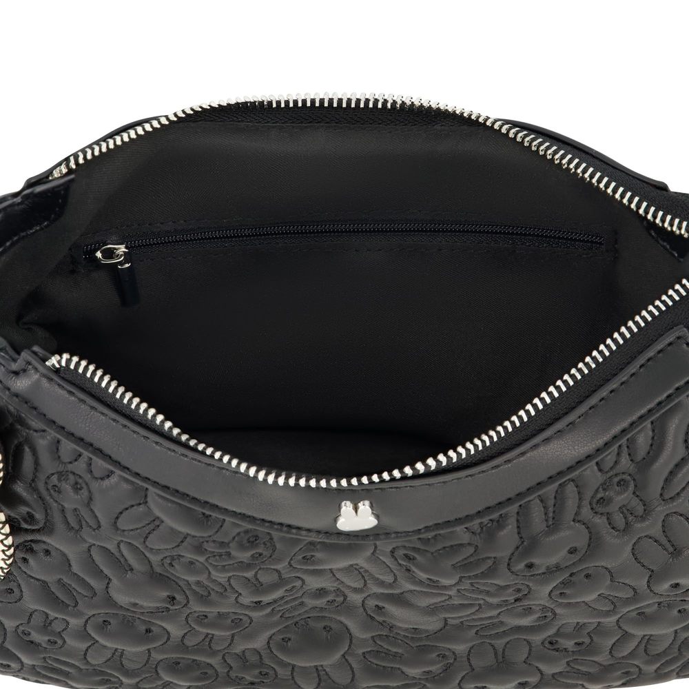 Miffy Bag, Quilted Mini Handbag With Adjustable Shoulder Strap, T_T - Picture 6 of 6